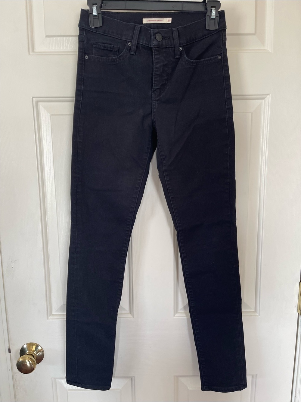 Women’s Levi’s 311 Black Shaping Skinny Slim Fit Jeans 25